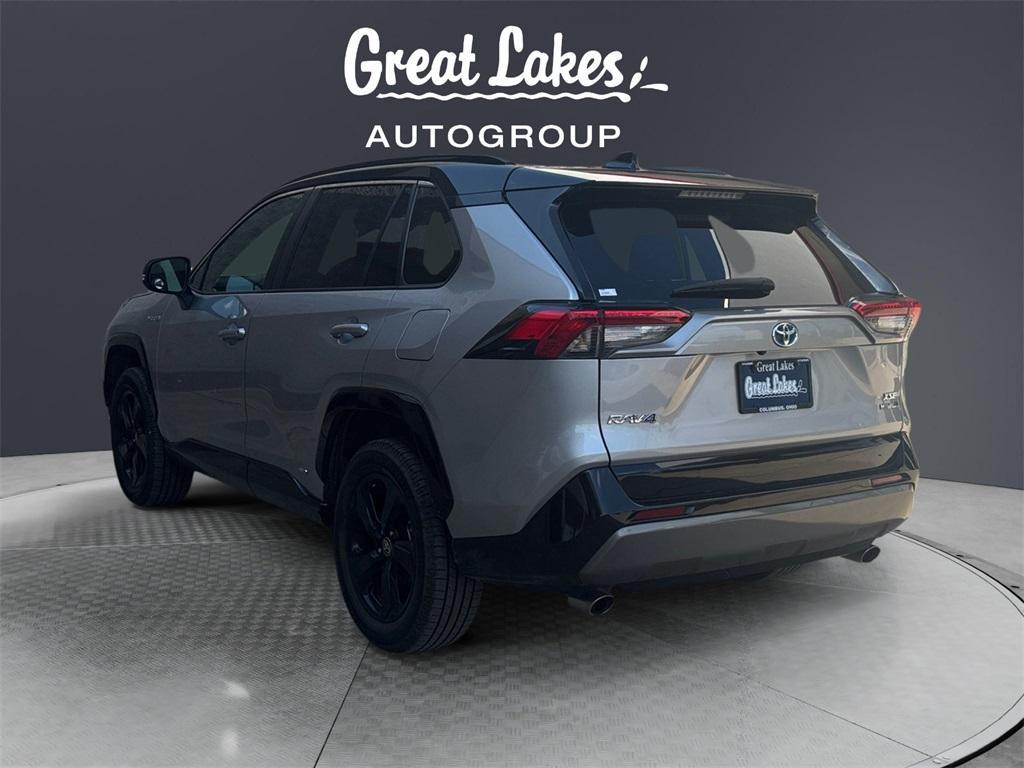 used 2021 Toyota RAV4 Hybrid car, priced at $29,633