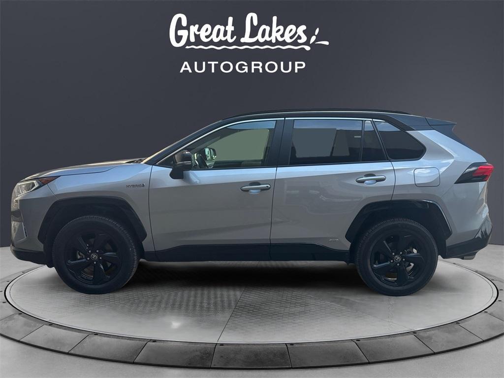 used 2021 Toyota RAV4 Hybrid car, priced at $29,633