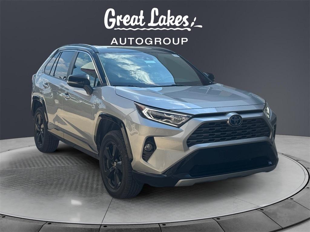 used 2021 Toyota RAV4 Hybrid car, priced at $29,633