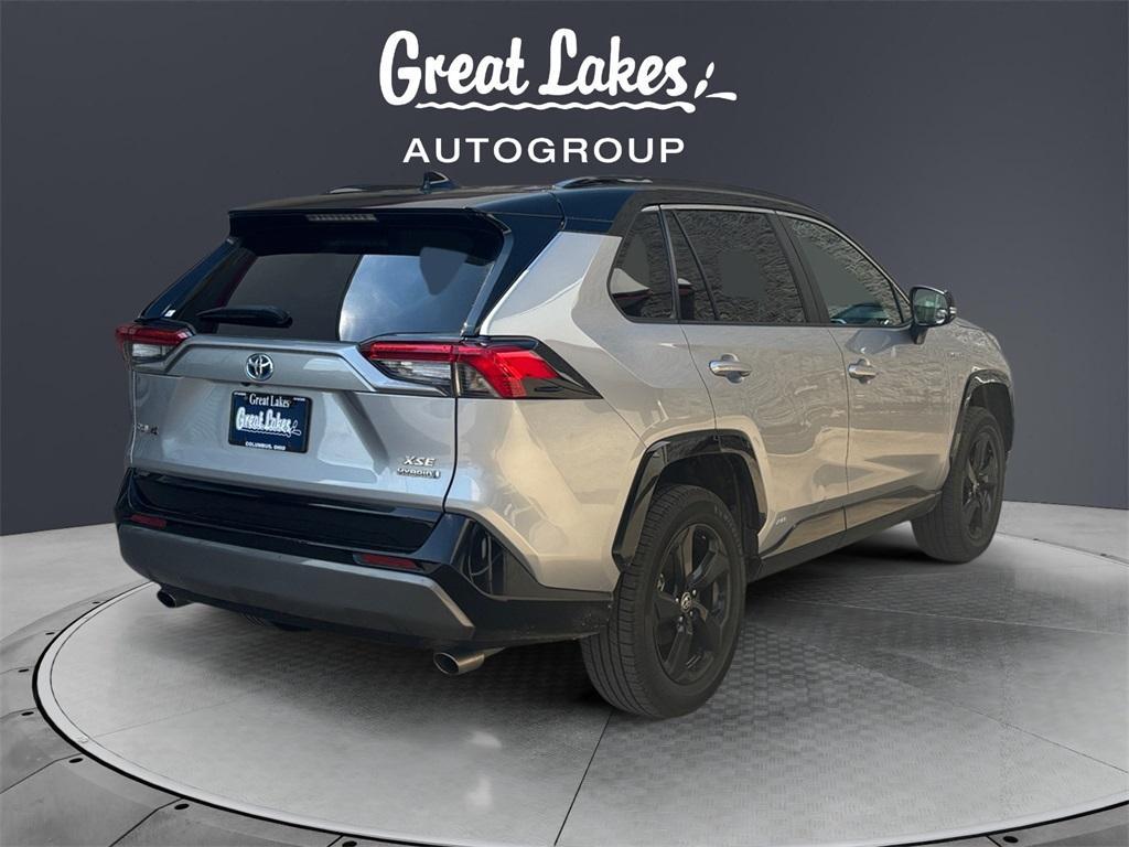 used 2021 Toyota RAV4 Hybrid car, priced at $29,633