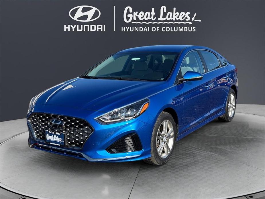 used 2019 Hyundai Sonata car, priced at $17,655