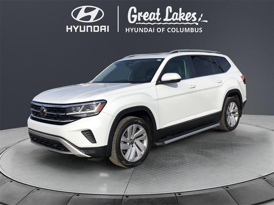 used 2021 Volkswagen Atlas car, priced at $25,822