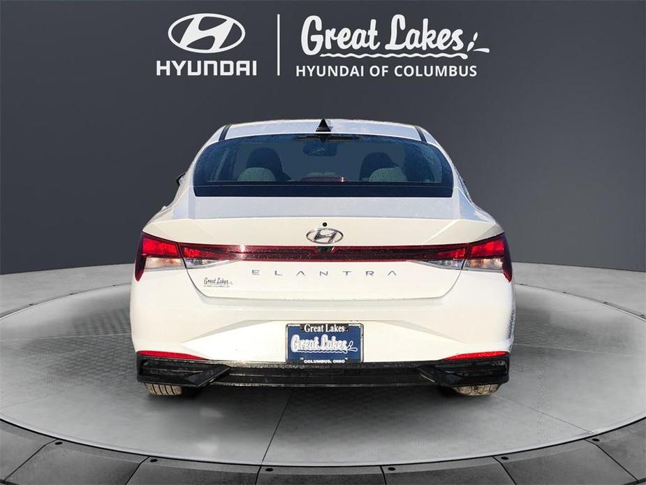 used 2021 Hyundai Elantra car, priced at $18,088