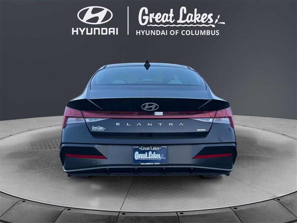 new 2025 Hyundai Elantra HEV car, priced at $30,480