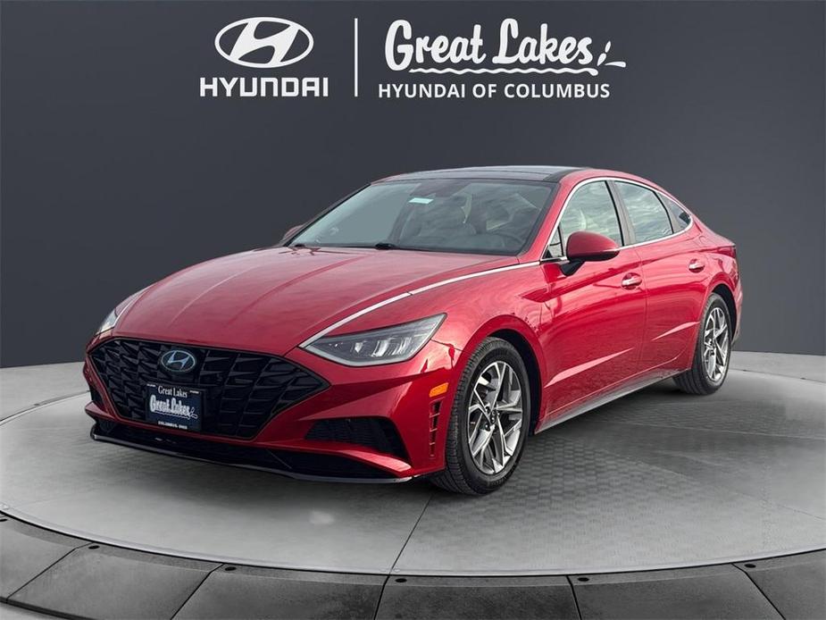 used 2020 Hyundai Sonata car, priced at $17,333