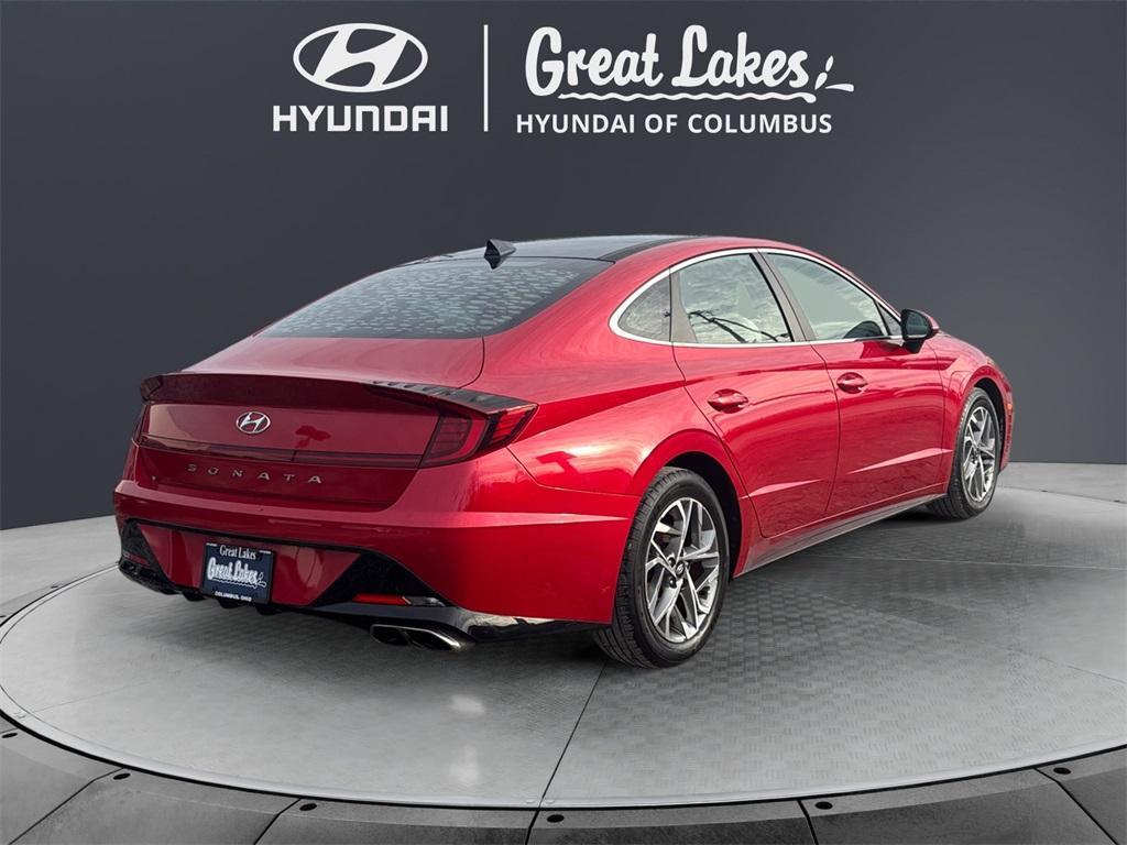 used 2020 Hyundai Sonata car, priced at $17,333