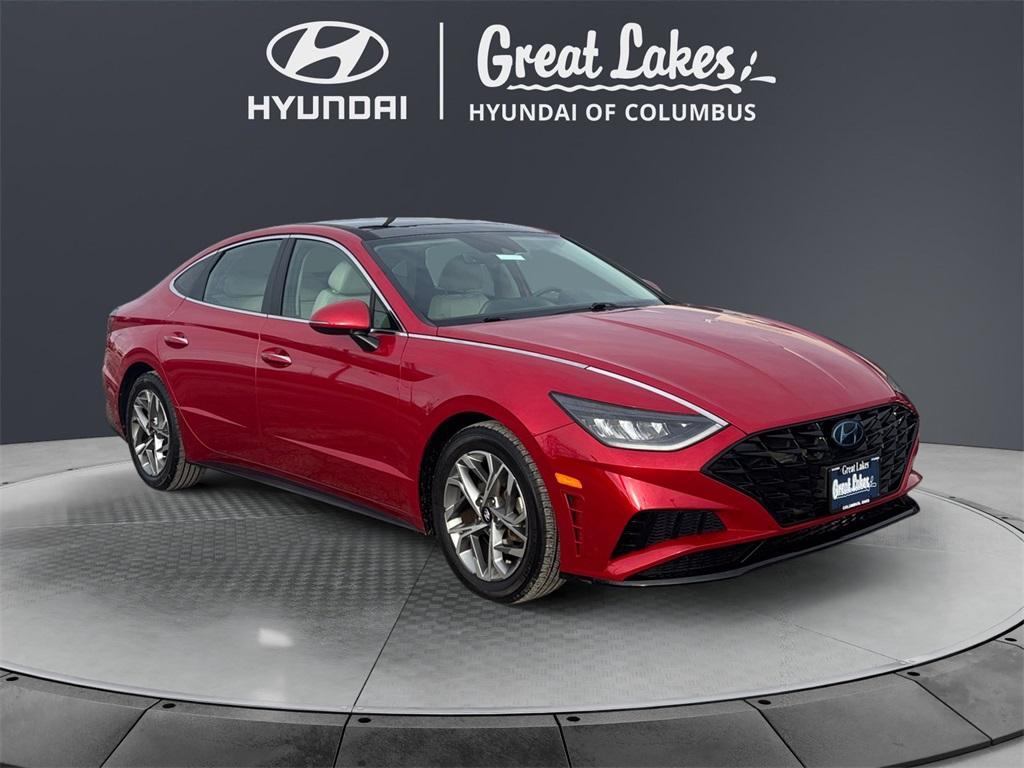 used 2020 Hyundai Sonata car, priced at $17,333