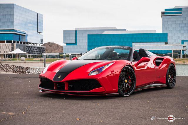 used 2018 Ferrari 488 Spider car, priced at $339,800