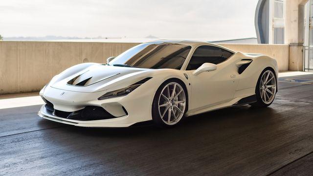 used 2021 Ferrari F8 Tributo car, priced at $399,800