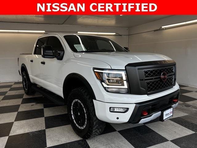 used 2023 Nissan Titan car, priced at $43,800