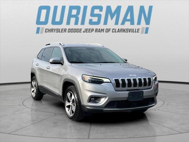 used 2021 Jeep Cherokee car, priced at $23,500