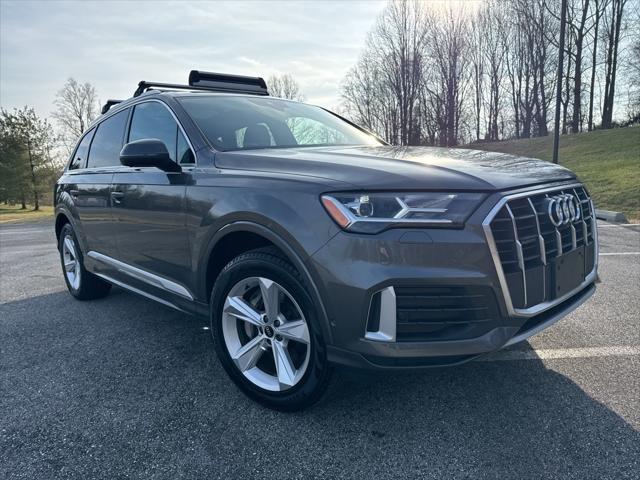 used 2021 Audi Q7 car, priced at $33,000