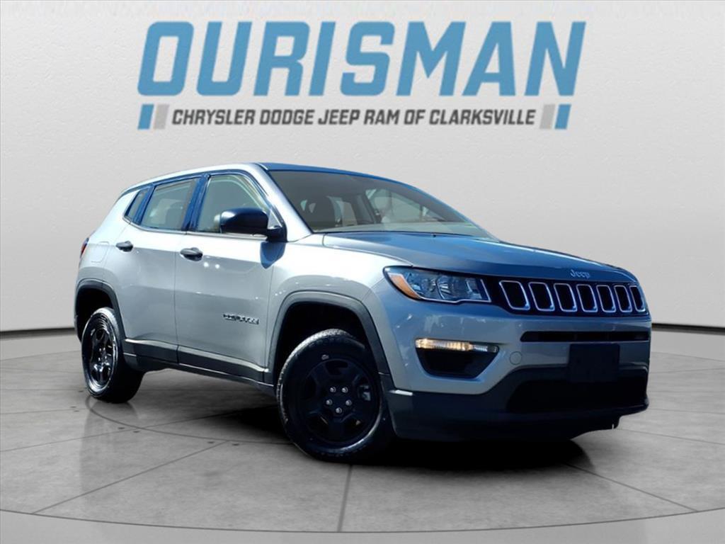 used 2021 Jeep Compass car, priced at $17,995