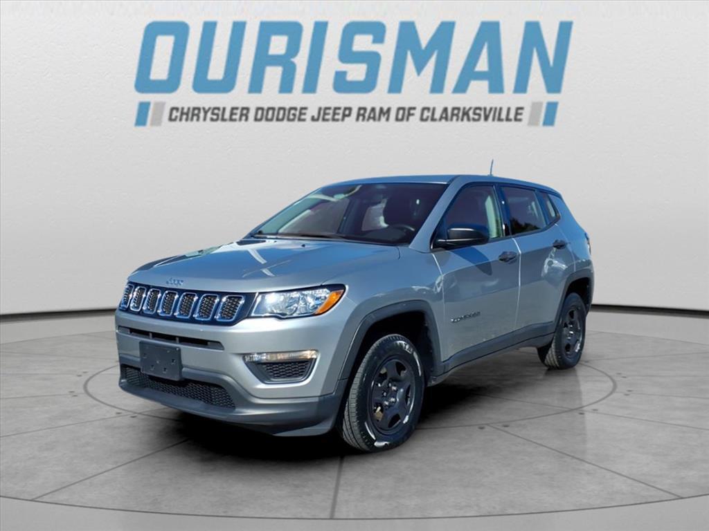 used 2021 Jeep Compass car, priced at $17,995