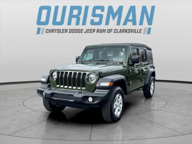 used 2022 Jeep Wrangler Unlimited car, priced at $28,500