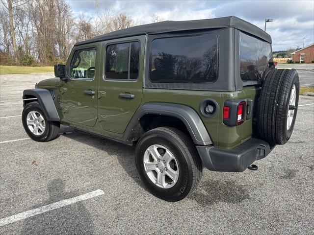 used 2022 Jeep Wrangler Unlimited car, priced at $30,000