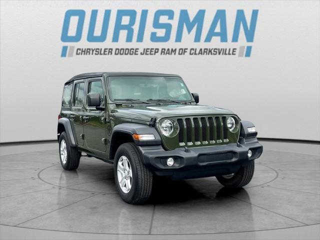 used 2022 Jeep Wrangler Unlimited car, priced at $30,500