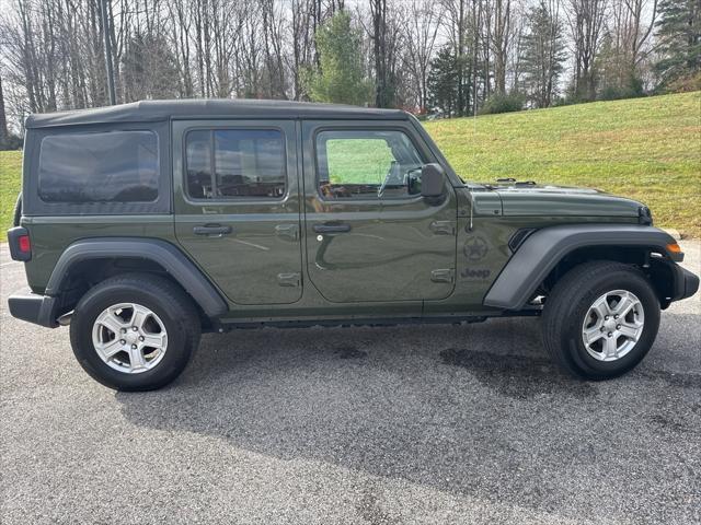 used 2022 Jeep Wrangler Unlimited car, priced at $30,000