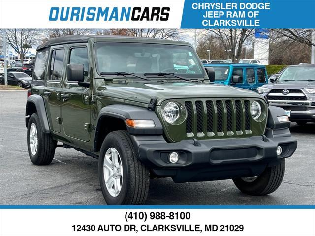 used 2022 Jeep Wrangler Unlimited car, priced at $31,000