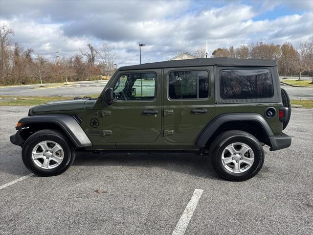 used 2022 Jeep Wrangler Unlimited car, priced at $30,000