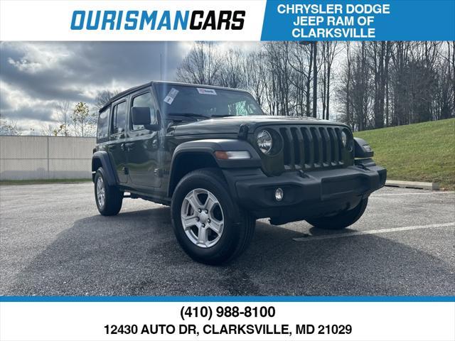 used 2022 Jeep Wrangler Unlimited car, priced at $30,000