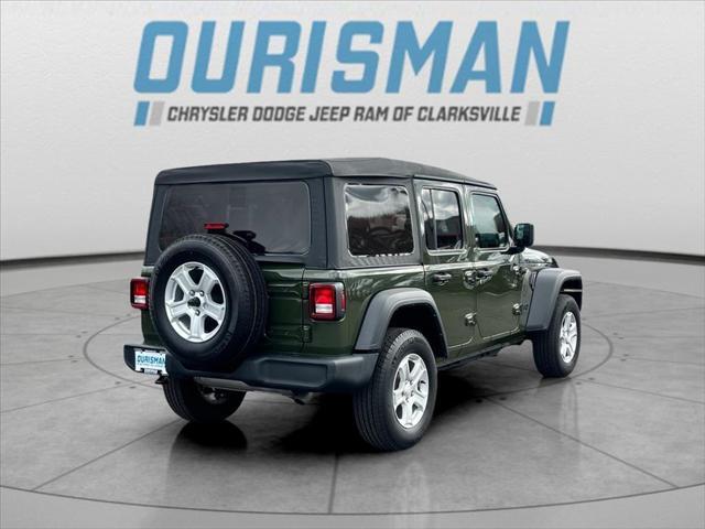 used 2022 Jeep Wrangler Unlimited car, priced at $28,500