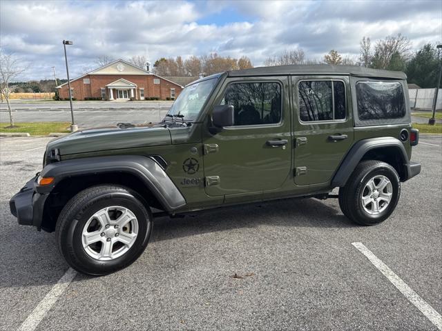 used 2022 Jeep Wrangler Unlimited car, priced at $30,000