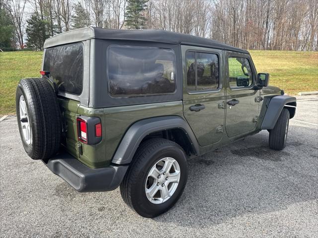 used 2022 Jeep Wrangler Unlimited car, priced at $30,000