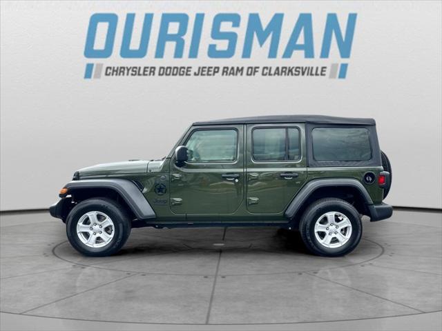 used 2022 Jeep Wrangler Unlimited car, priced at $28,500