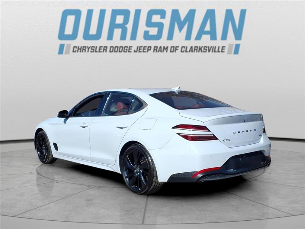 used 2023 Genesis G70 car, priced at $28,000