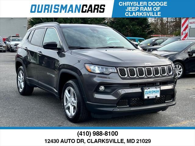 used 2023 Jeep Compass car, priced at $25,000