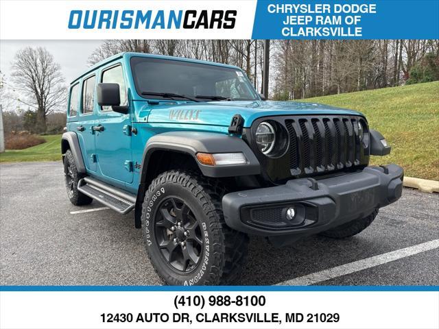 used 2020 Jeep Wrangler Unlimited car, priced at $29,500