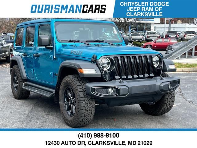 used 2020 Jeep Wrangler Unlimited car, priced at $29,700