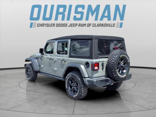 used 2022 Jeep Wrangler car, priced at $31,700