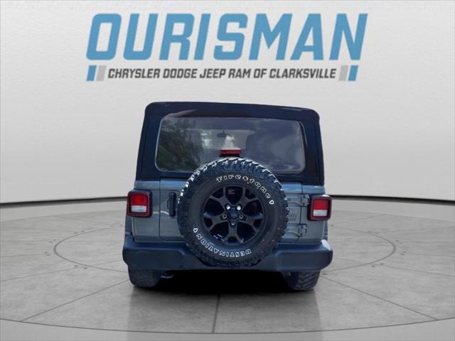 used 2022 Jeep Wrangler car, priced at $31,700