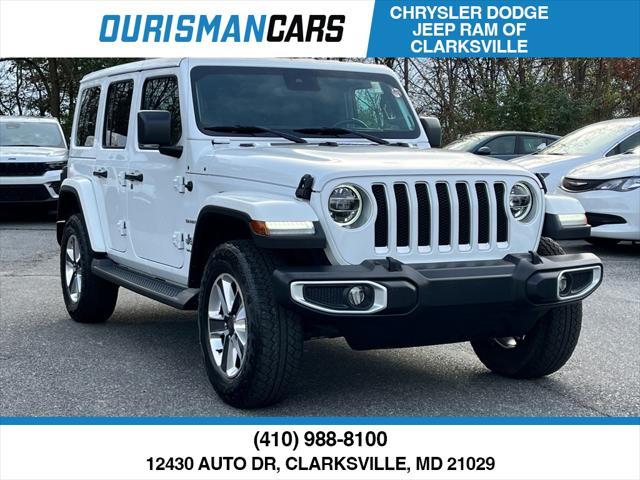 used 2021 Jeep Wrangler Unlimited car, priced at $33,800