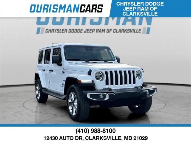 used 2021 Jeep Wrangler Unlimited car, priced at $35,000