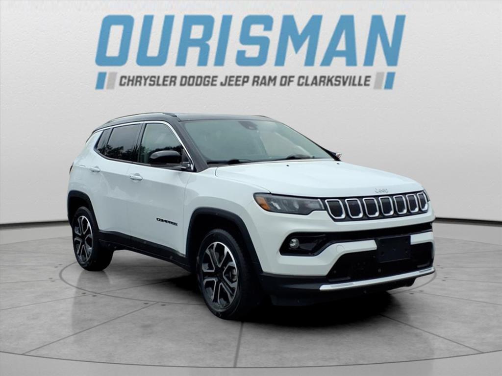 used 2022 Jeep Compass car, priced at $21,500