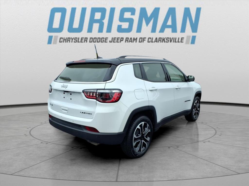 used 2022 Jeep Compass car, priced at $21,500