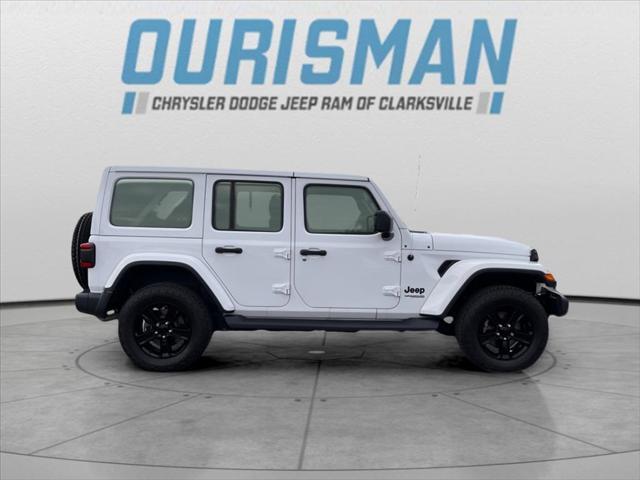 used 2021 Jeep Wrangler Unlimited car, priced at $34,500