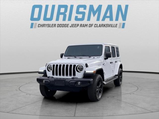 used 2021 Jeep Wrangler Unlimited car, priced at $34,500