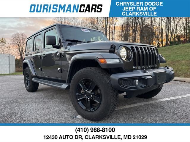 used 2021 Jeep Wrangler Unlimited car, priced at $36,000