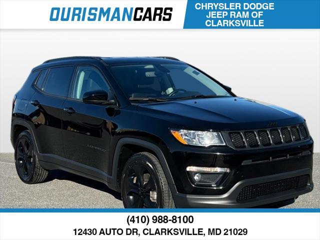 used 2021 Jeep Compass car, priced at $18,907