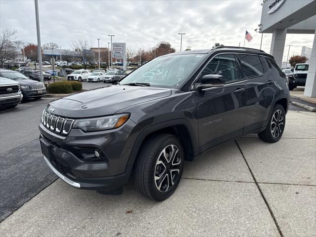 used 2022 Jeep Compass car, priced at $24,000