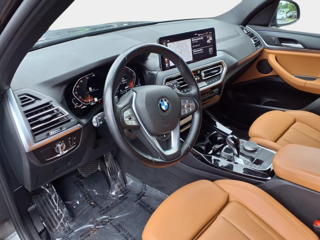 used 2022 BMW X3 car, priced at $33,700