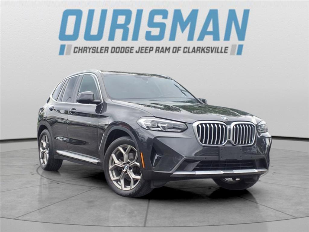 used 2022 BMW X3 car, priced at $33,700