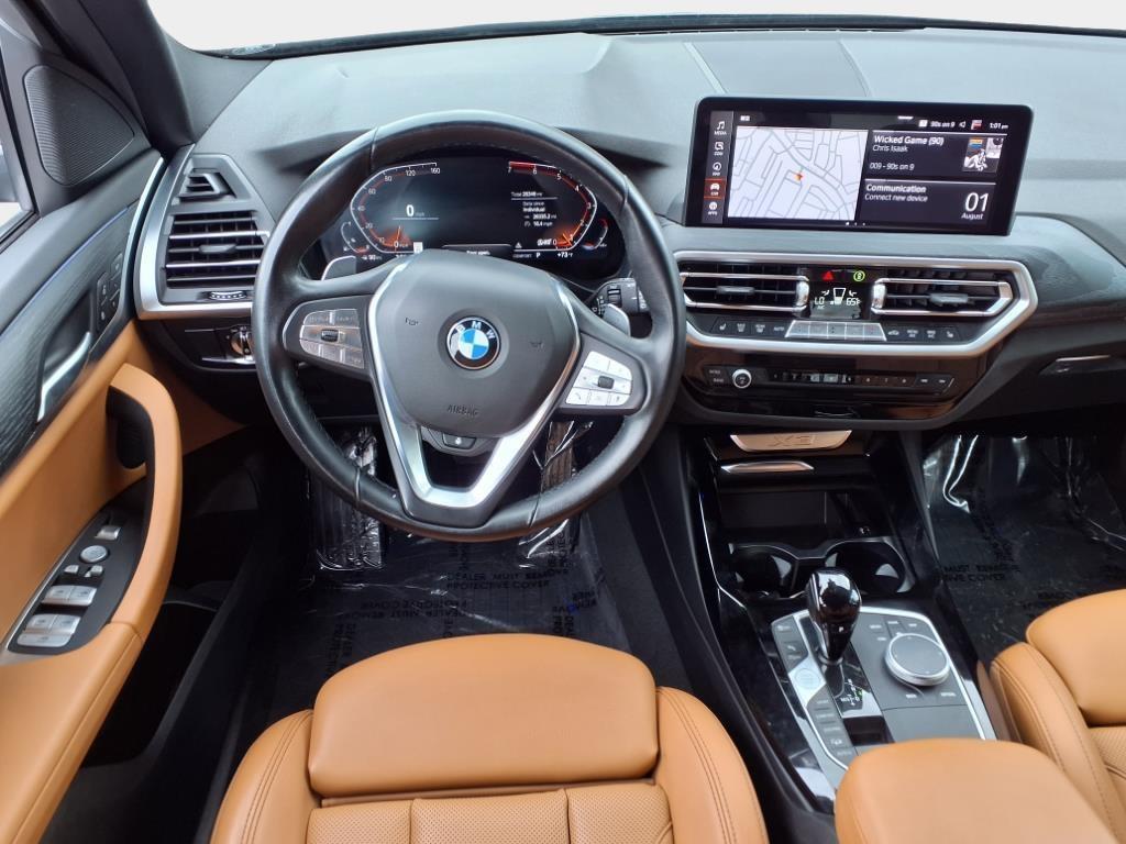 used 2022 BMW X3 car, priced at $33,700