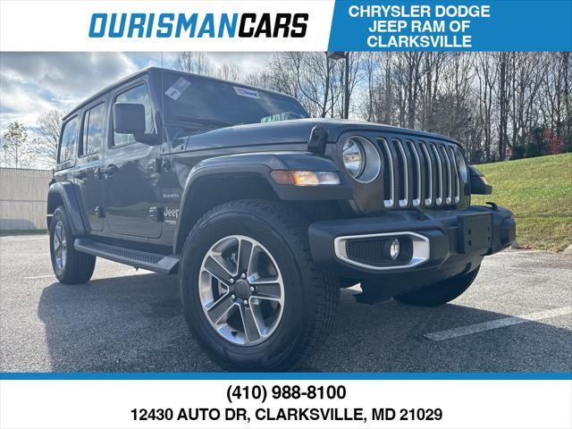 used 2021 Jeep Wrangler Unlimited car, priced at $38,500