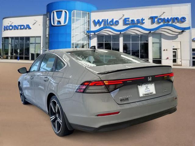 used 2024 Honda Accord Hybrid car, priced at $29,421