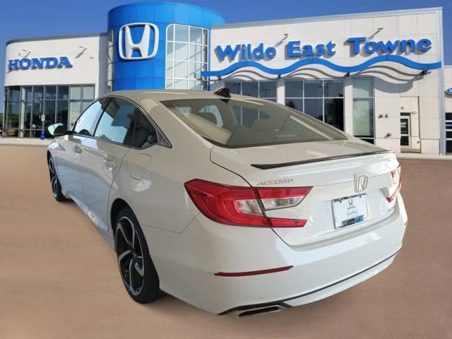 used 2021 Honda Accord car, priced at $24,962